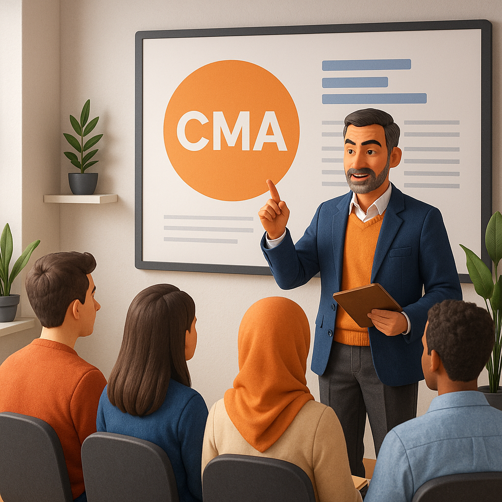 منحة CMA مجانية من مراكز رسالة التدريبية لعدد محدود
