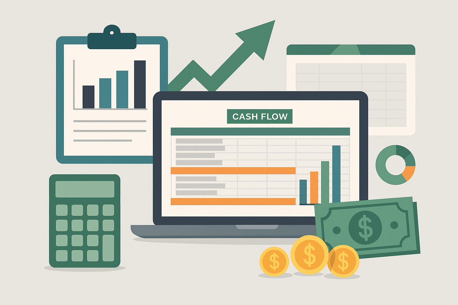 دورة إعداد تقارير التدفق النقدي باستخدام Excel (2025)