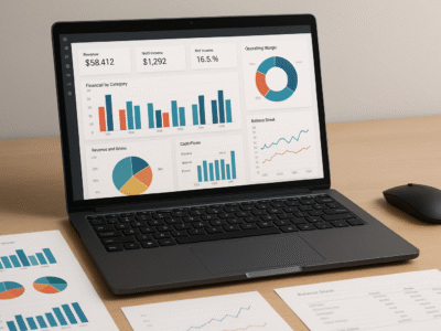 كورس تعلم تحليل القوائم المالية عبر Power BI