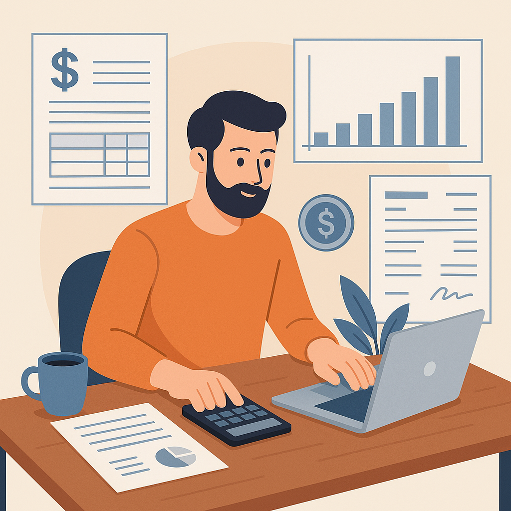 كورس محاسبة مخصص للمستقلين وأصحاب الأعمال الحرة